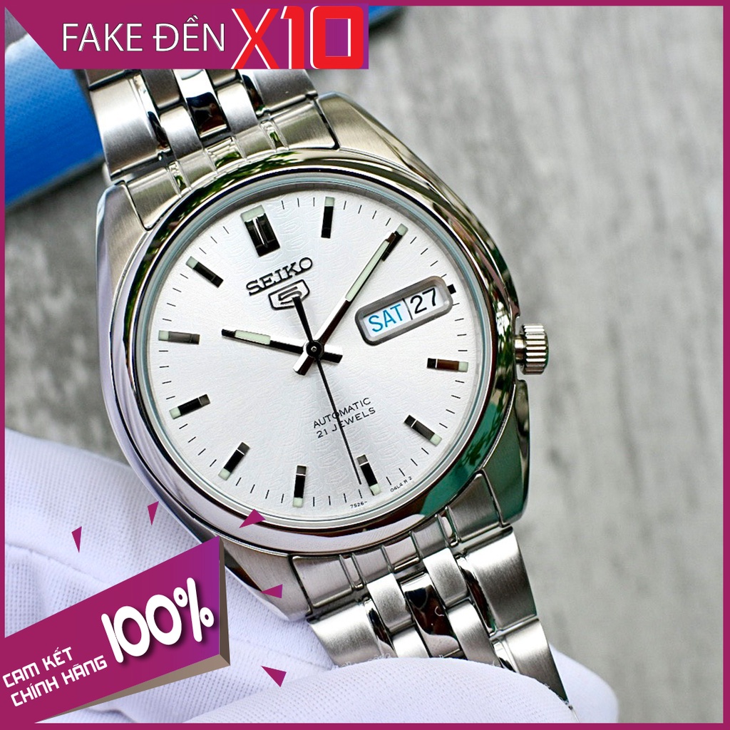 Đồng hồ nam Seiko 5 Automatic 21 Jewels 7S26C SNK355K1 | Shopee Việt Nam