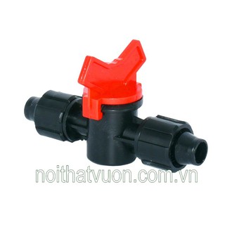 Khoá - Van khóa ống mềm 16mm tưới nhỏ giọt