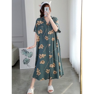 Đồ ngủ tay ngắn oversize cho nữ