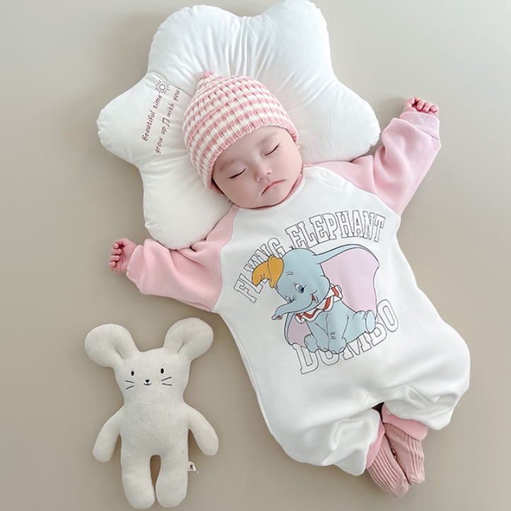 Bộ Áo Liền Quần Thu Đông Bằng Vải Lông Cừu Siêu Dễ Thương Phong Cách Phương Tây Cho Bé Sơ Sinh