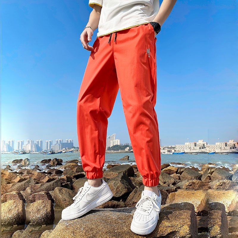 Quần Dài Thể Thao Phong Cách Hàn Quốc Thời Trang Cho Nam