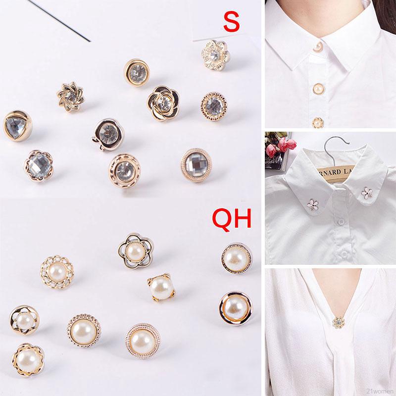 9 or 10 PCS/set Brooch anti-going pin set for sweater cardigan brooch badge