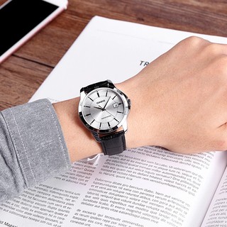 Đồng hồ nam dây da Casio MTP-V004L-7AUDF chính hãng