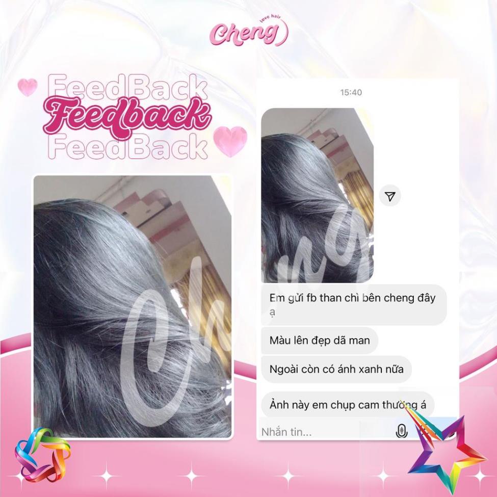 Thuốc Nhuộm Tóc Màu THAN CHÌ Không Tẩy | Chenglovehair, Chenglovehairs