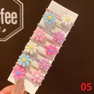 Set 10 dây chun buộc tóc cho bé siêu xinh