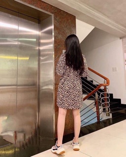 ĐẦM THUN BEO FORM RỘNG (KÈM HÌNH THẬT)