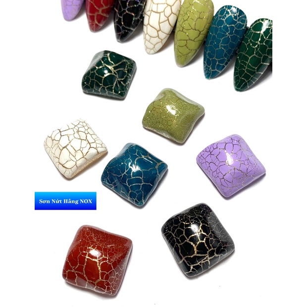 Móng mica giả đá