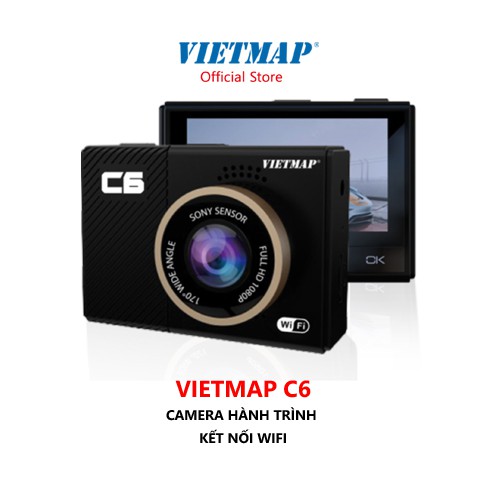 VietMap C6 - Camera Hành Trình Ô tô Có WiFi + Thẻ 32GB - HÀNG CHÍNH HÃNG | BigBuy360 - bigbuy360.vn