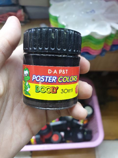 Màu nước tô màu poster color lọ 30ml