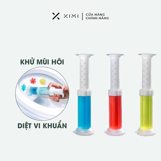 Gel khử mùi bồn cầu bông hoa thơm lâu diệt khuẩn toilet set 5 mùi