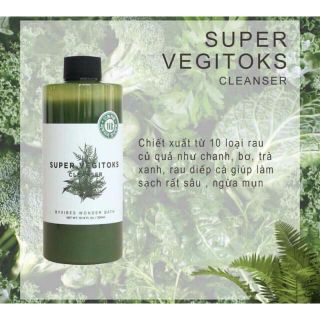 SỮA RỬA MẶT THẢI ĐỘC SUPER VEGITOKS CLEANSER