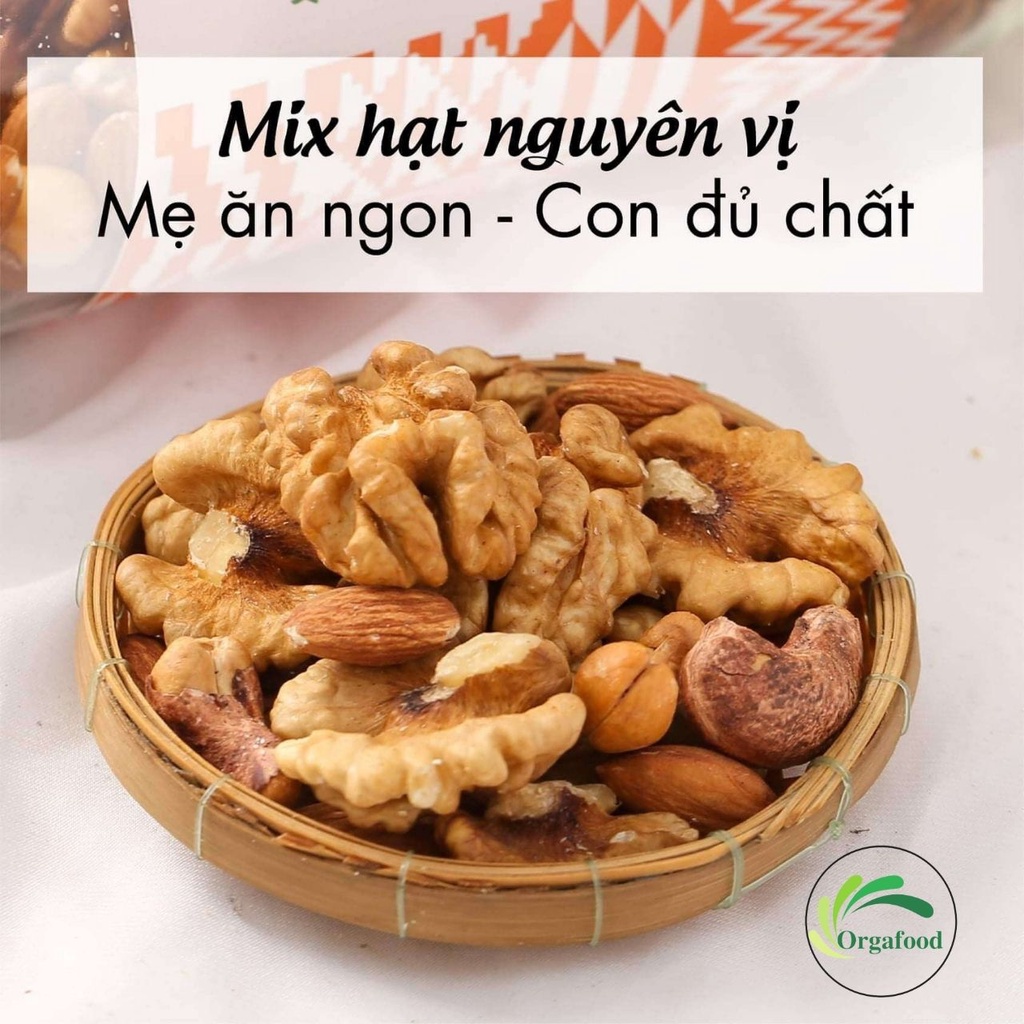 Nhân óc chó vàng chile tách vỏ 500g hàng nhập khẩu, bổ sung dinh dưỡng cho mẹ bầu, cho người ăn kiêng Eatclean, gymer