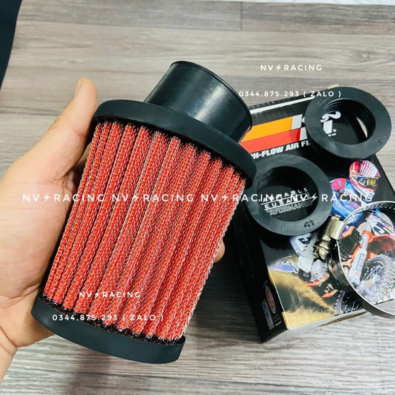 Lọc gió trụ KN K7 51ly hàng chính hãng