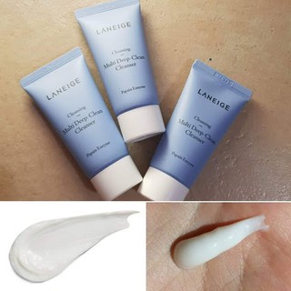 (Chính Hãng) Sữa Rửa Mặt Laneige Mini Multi Deep Làm Sạch Sâu Và Dưỡng Da Căng Mịn