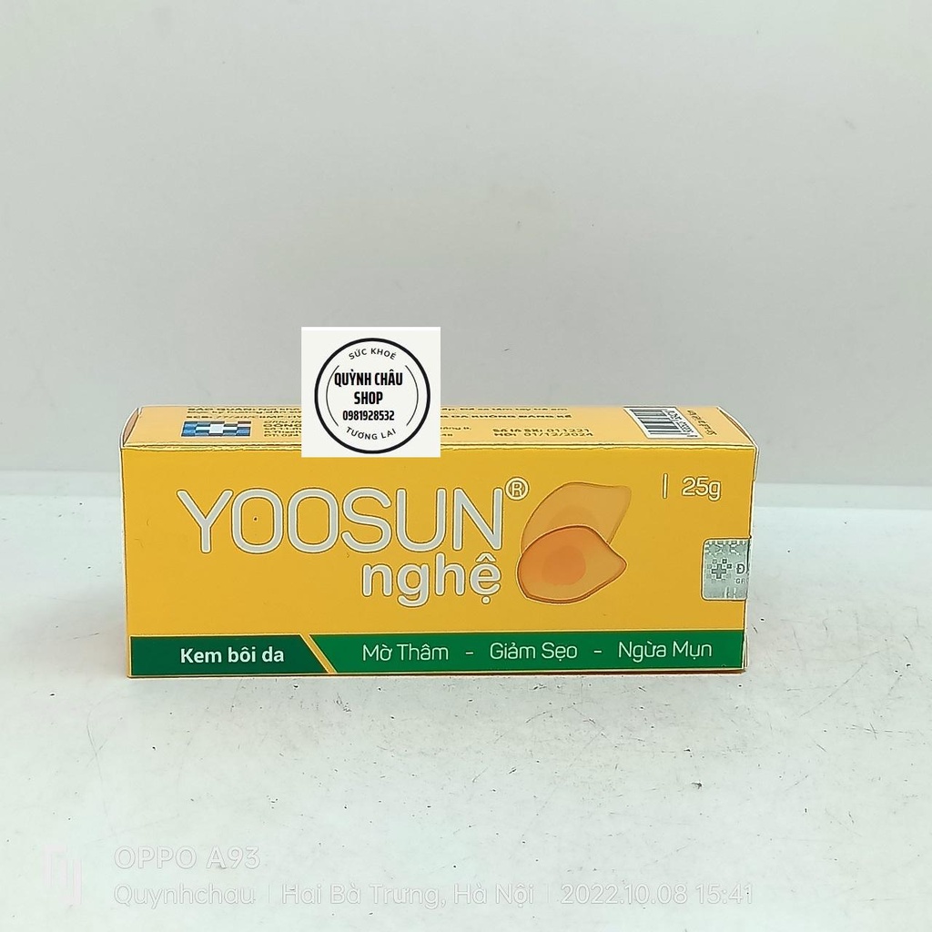 KEM BÔI DA YOOSUN RAU MÁ, YOOSUN NGHỆ, YOOSUN ACNES