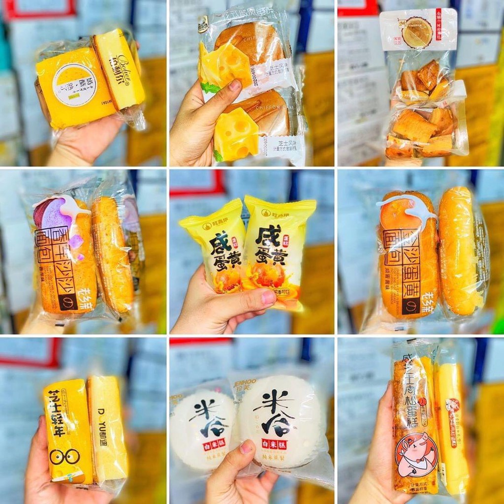 BÁNH TƯƠI ĐÀI LOAN MIX ĐỦ LOẠI