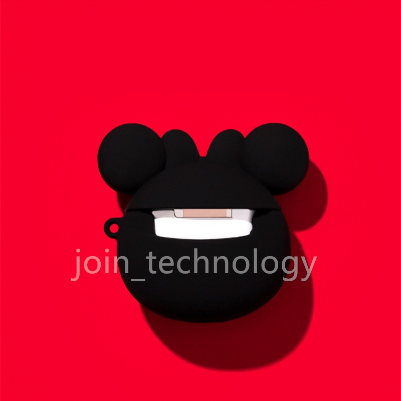 Vỏ bảo vệ hộp sạc tai nghe Airpods Pro/1/2 bằng silicon mềm họa tiết hoạt hình dễ thương