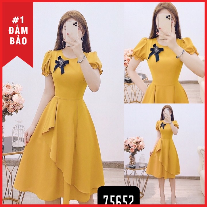 Đầm dự tiệc cao cấp tôn dáng chất đẹp đủ size 30 đến 72kg - 75652