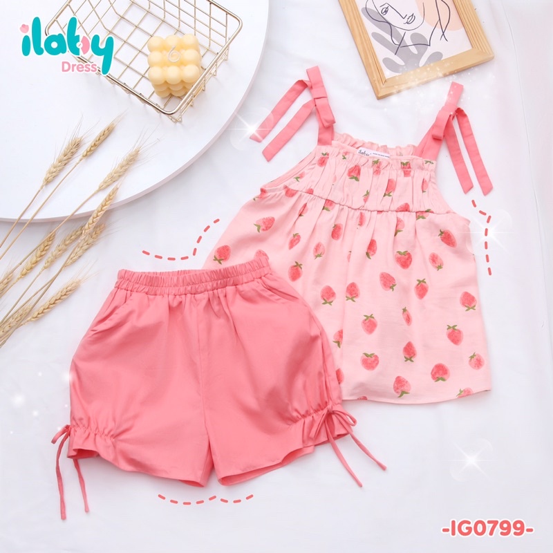 Bộ dâu ilaby bé gái