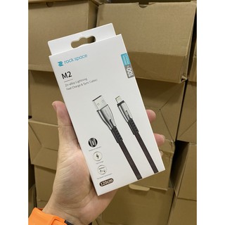 Cáp sạc Iphone Ipad Rock M2. chính hãng