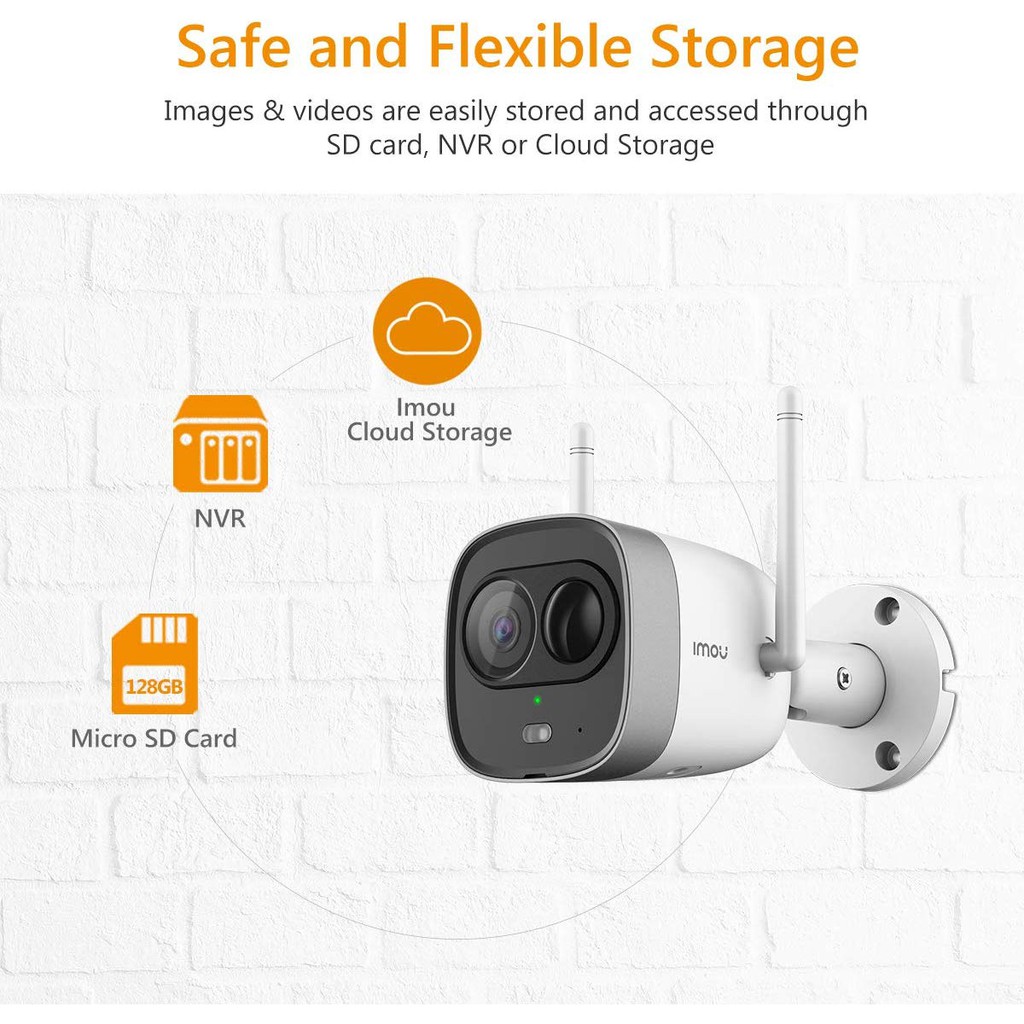 Camera IP WiFi Ngoài Trời IMOU (G26EP) 2.0 MP full HD(1920x1080) TF3 Còi Hú, Flash cảnh báo Ban Đêm | BigBuy360 - bigbuy360.vn