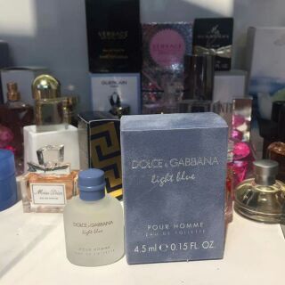 (Authentic) Nước Hoa Mini D&G Light Blue Pour Homme