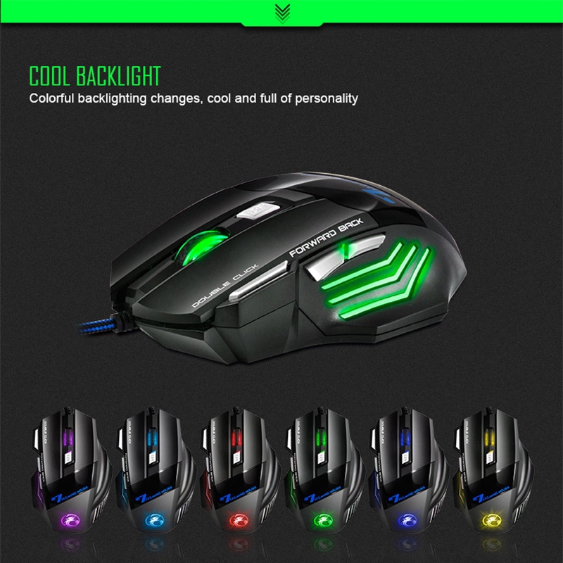 IMICE AK-600 Bàn Phím Gaming +X7 Chuột Gaming Colorful Backlit Gaming Bàn Phím Và Chuột