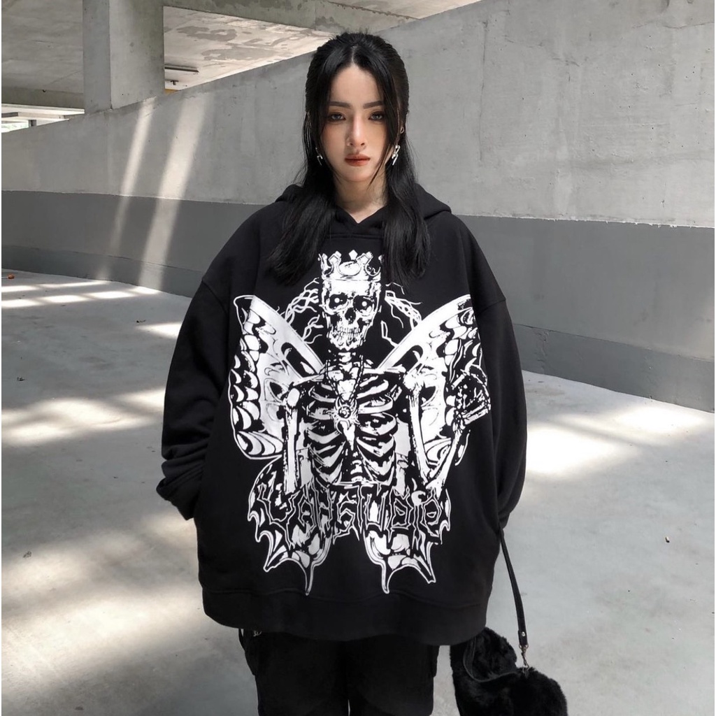 Áo hoodie vah studio BUTTERFLY Áo khoác nỉ vah.studio chất nỉ bông cao cấp