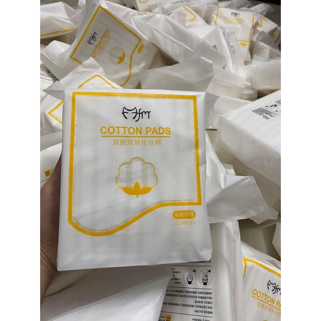 Bông tẩy trang cottonpad 222 miếng chính hãng.