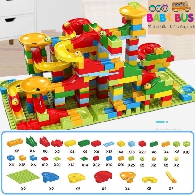 [Combo 168+168] Đồ chơi xếp hình lego thả bi 336 chi tiết cho bé,hàng đẹp giá tốt cho bé thoả sức sáng tạo