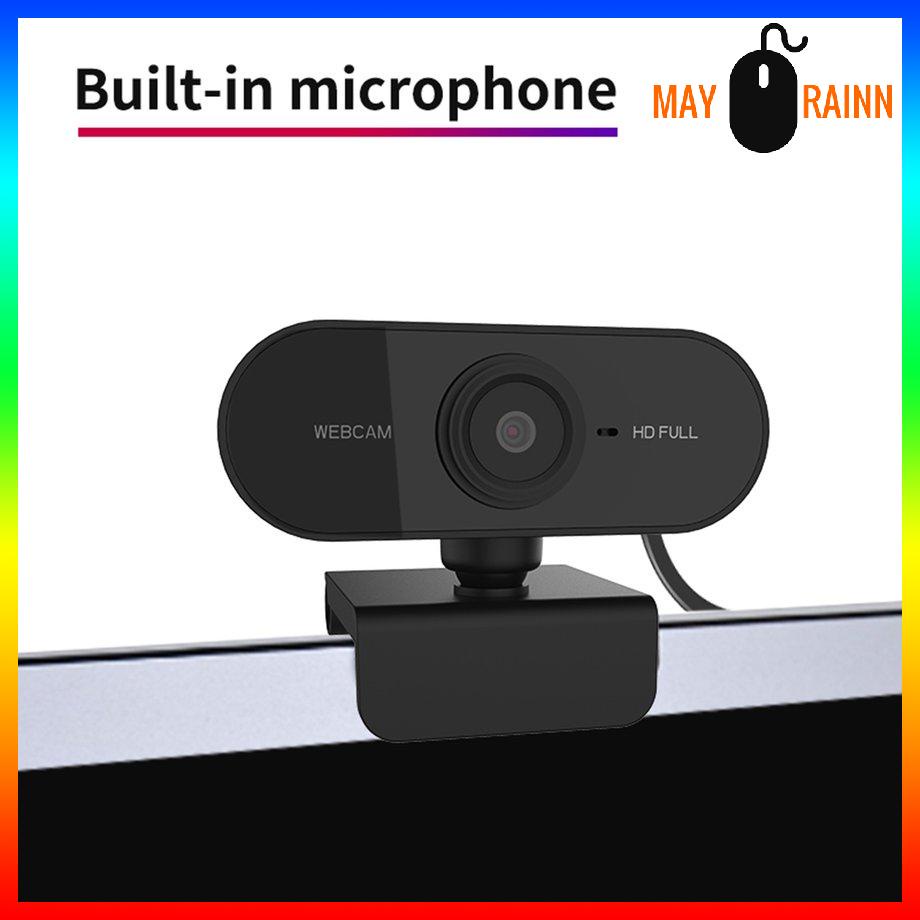 Camera HD 1080P PC01 tự động lấy nét 360 độ bằng nhựa hỗ trợ dạy học trực tuyến