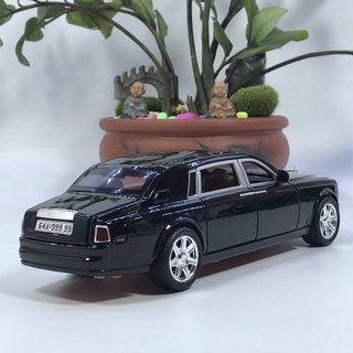 Mô hình xe ô tô Rolls Royce Phantom 1:24 [TẶNG BIỂN SỐ VIP]