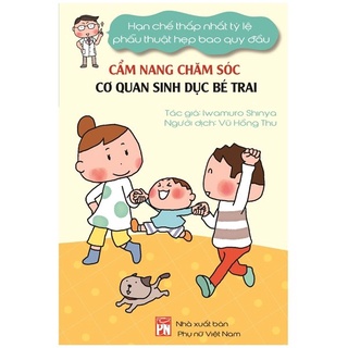 Sách - Cẩm nang chăm sóc cơ quan sinh dục bé trai - NXB Phụ Nữ