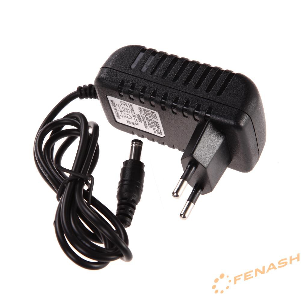 Fe AC 100-240V Converter Adapter DC 5.5 x 2.5MM 6V 1A 1000mA Charger EU Plug 