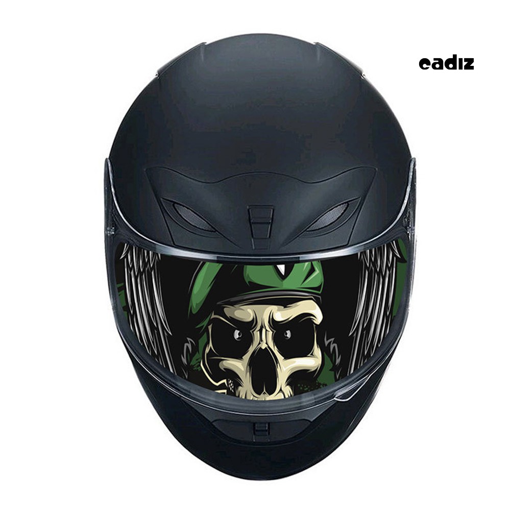 Hình Dán Hình Cặp Mắt Trang Trí Mũ Bảo Hiểm Độc Đáo