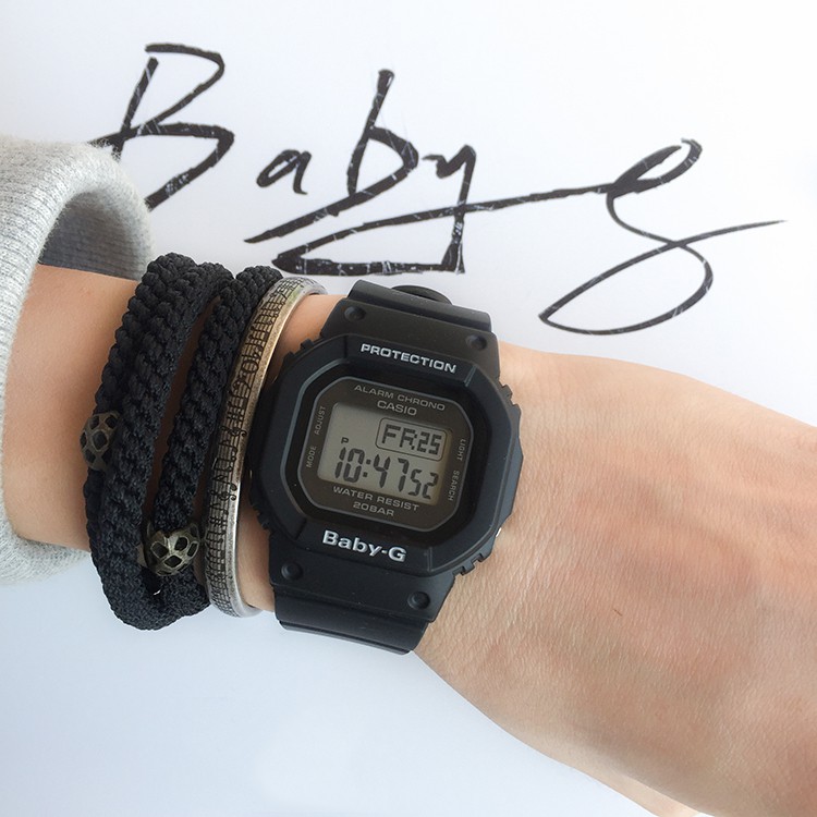 Đồng hồ nữ dây nhựa Casio Baby-G chính hãng Anh Khuê BGD-560-1DR