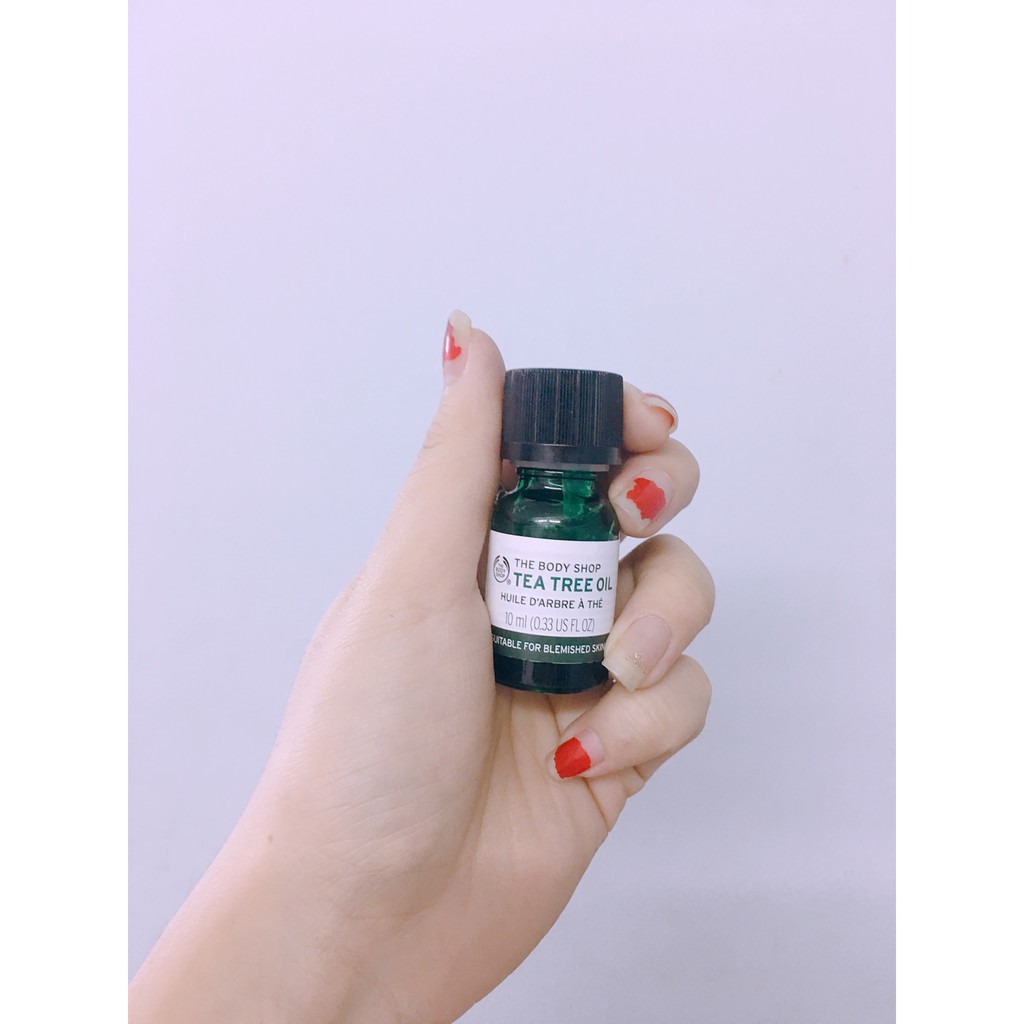 Tinh Dầu Tràm Trà Cho Da Mụn The Body Shop Tea Tree Oil 10ML