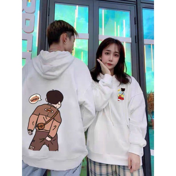 ÁO KHOÁC CẶP HOODIE- NỈ BÔNG UNISEX- SIZE 35KG-70KG- IN HÌNH CỰC LẦY ,VUI NHỘN