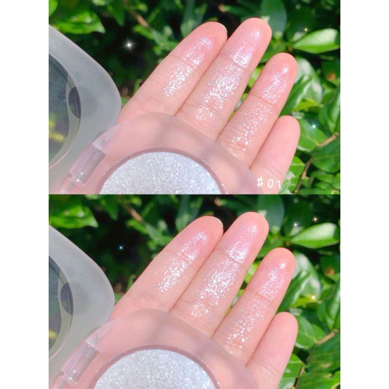 (Hàng Mới Về) Bảng Phấn Bắt Sáng Tạo Khối 4 Màu Lấp Lánh Dành Cho Trang Điểm | BigBuy360 - bigbuy360.vn