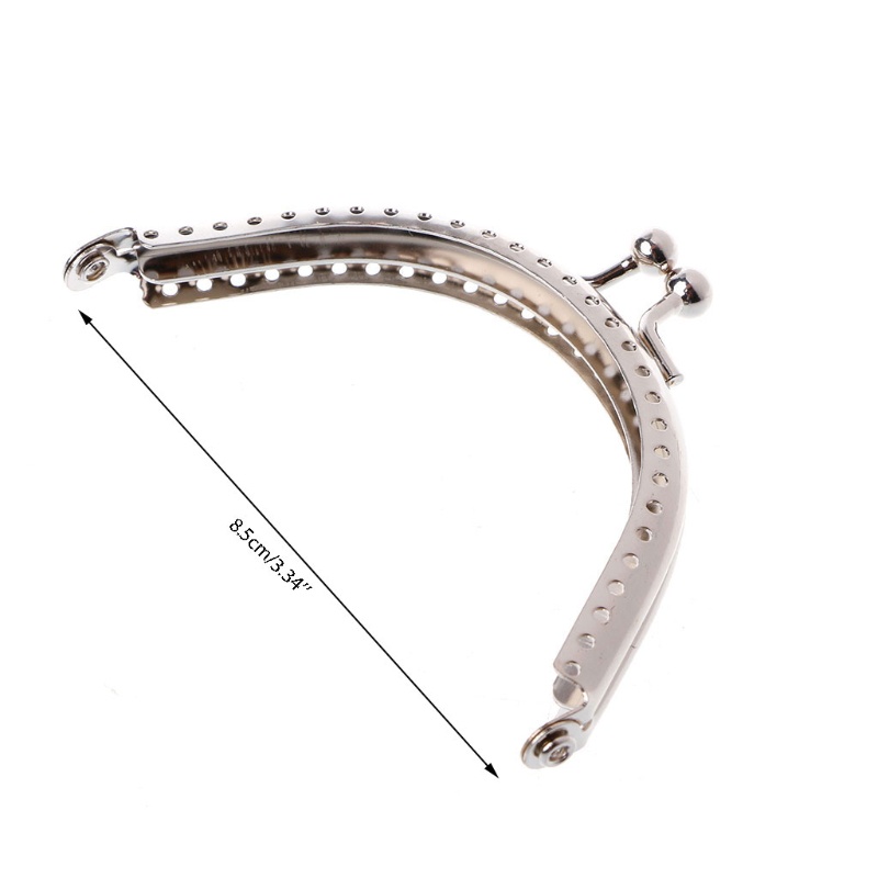 1 Khung Kim Loại Cho Túi Đựng Tiền Xu 8.5cm DIY