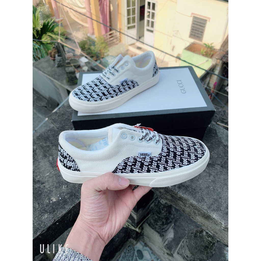 Giày thể thao nam nữ vans fog fear of god hàng vnxk,giày sneaker nam nữ full size 36-43