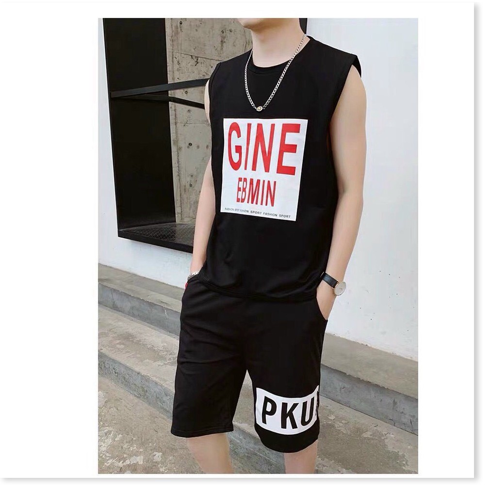 SET BỘ THỂ THAO NAM PHONG CÁCH HÀN QUỐC CHẤT THUN 4 CHIỀU THOÁNG MÁT  THỜI TRANG KME.STORE