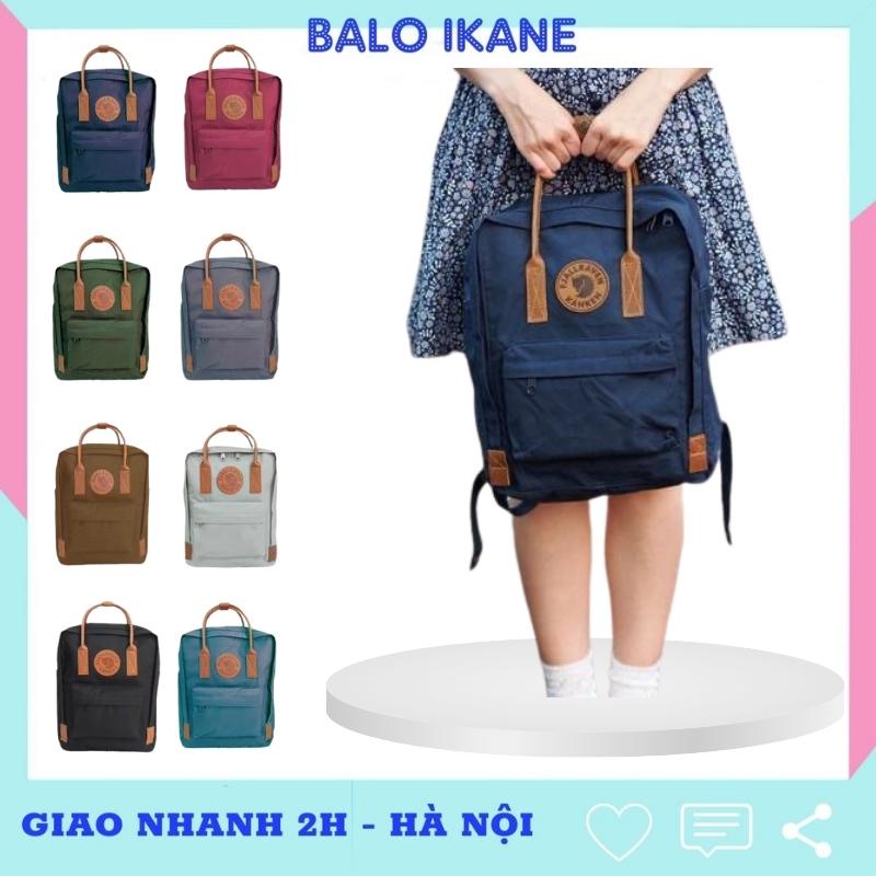 Balo Kanken no2 thời trang nam nữ Hàn Quốc quai da đi học vải chống nước cao cấp KKN2 - 𝗕𝗔𝗟𝗢 𝗜𝗞𝗔𝗡𝗘