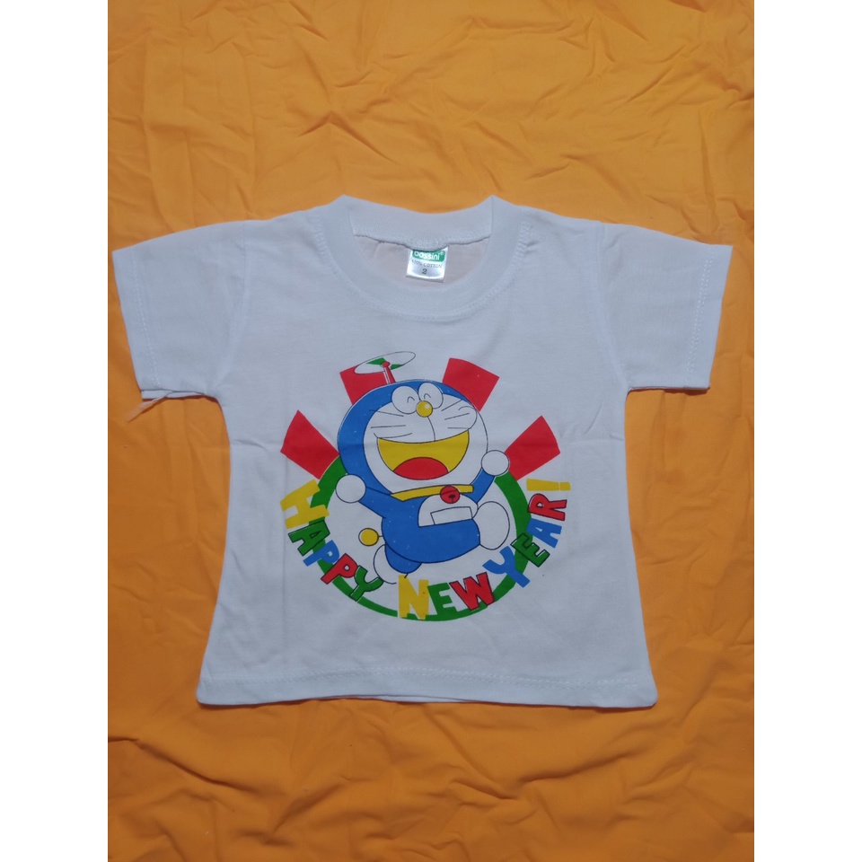 Áo cổ bo tay ngắn màu trắng  100% cotton cho bé từ 3 - 19kg