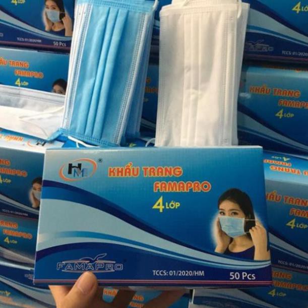 [SẴN NHIỀU LOẠI] Hộp Khẩu Trang Y Tế 4 Lớp,Hộp 50 Chiếc Tác Dụng Kháng Khuẩn,Lọc Khói Bụi Độc Hại | BigBuy360 - bigbuy360.vn