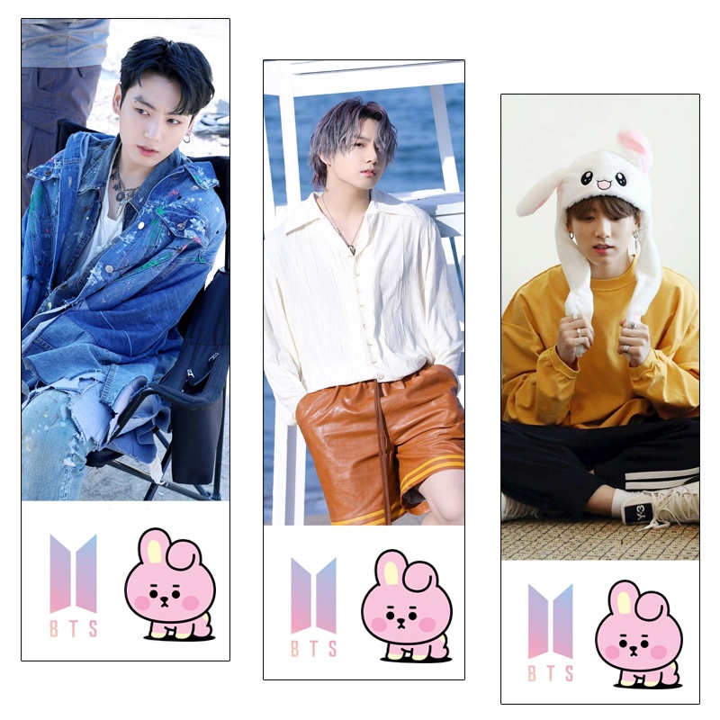 Set 3 Bookmark BTS Kẹp Đánh Dấu Trang