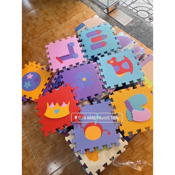 Thảm xốp moony cho bé