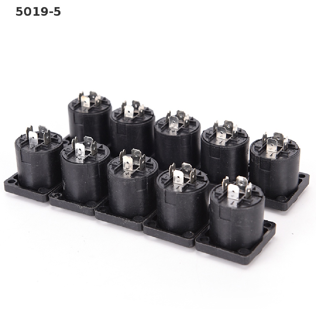 5019-5 10 Đầu Nối 4 Pin Cái Cho Dây Cáp Âm Thanh