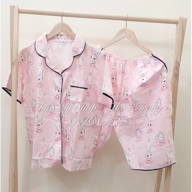 Đồ bộ pijama kate lụa BIGSIZE