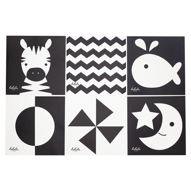 Bộ thẻ dán kích thích thị giác cho bé bền, không bong tróc - Babyboo
